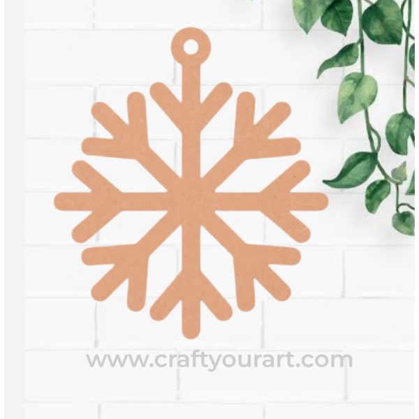 Christmas Snowflake Cutout Design 7