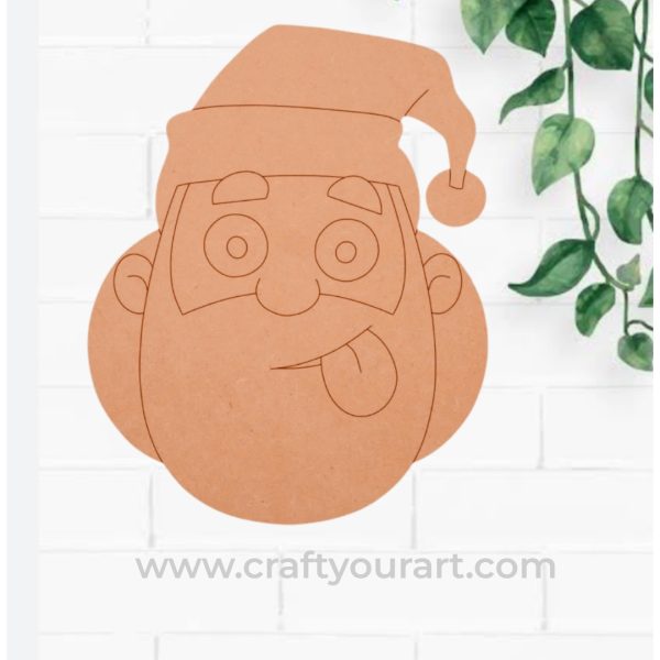 Christmas Santa Clause Teasing face Pre Marked Design 106