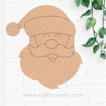 Santa Clause Face Pre Marked Design 8