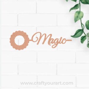 Magic Bookmark MDF Design 17