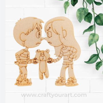 Brother sister Pre Marked MDF Design 32