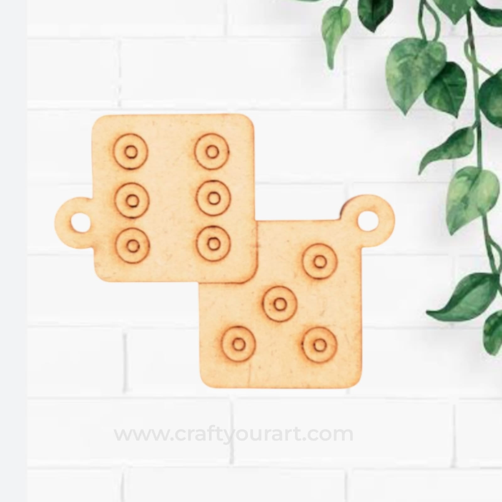 Premium MDF Rakhi bases for DIY Rakhi making 75