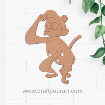 Abu Monkey Aladdin Pre Marked MDF Design 15