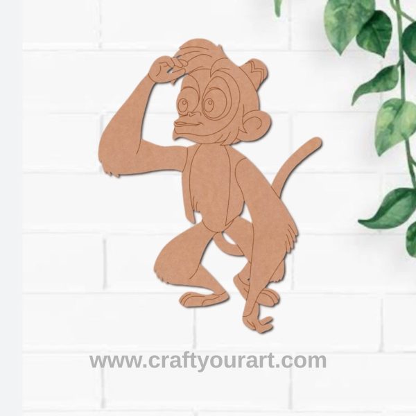 Abu Monkey Aladdin Pre Marked MDF Design 15