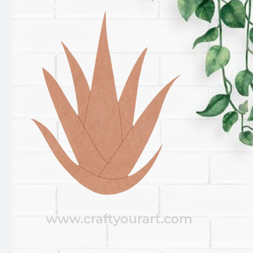 Aloe Vera Pre Marked MDF Design 2