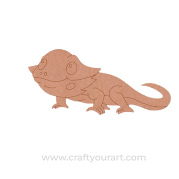 Baby Dragon Pre Marked MDF Design 7