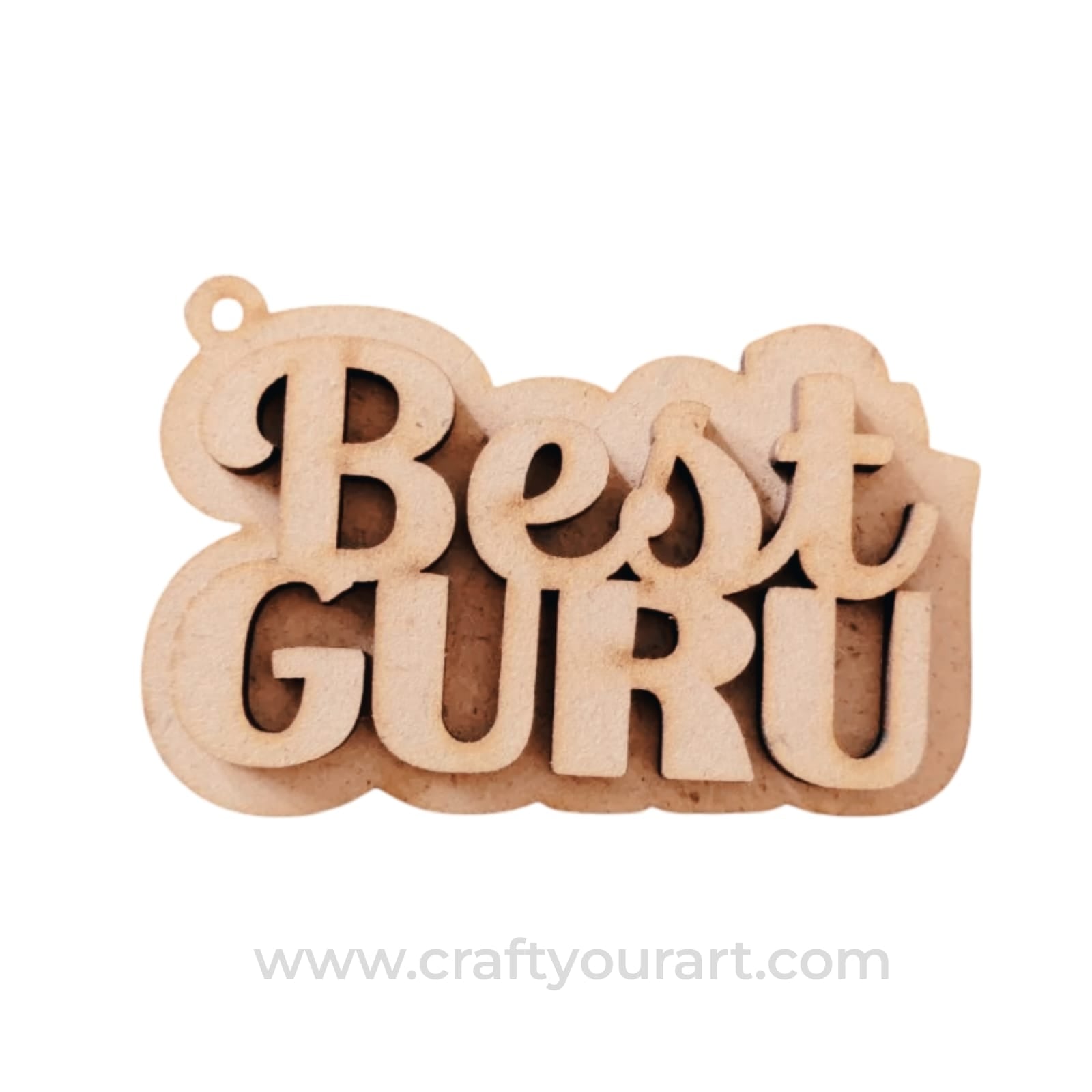 Best Guru Celebrating Teacher's day Keychain MDF Design 1