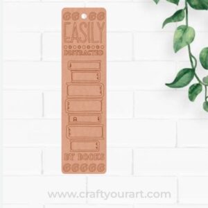 Bookmark MDF premarked Design 35