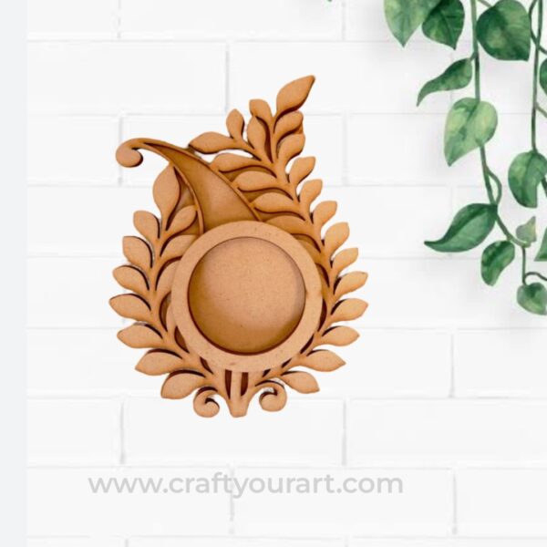 Booti Tealight Candle Holder MDF Design 1