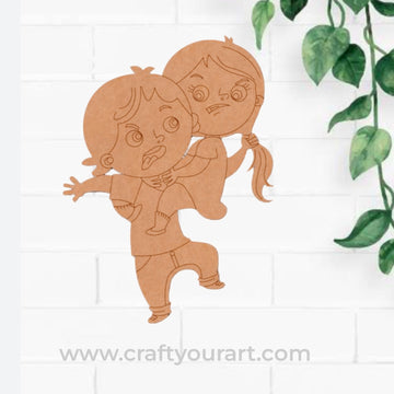 Brother sister Pre Marked MDF Design 2