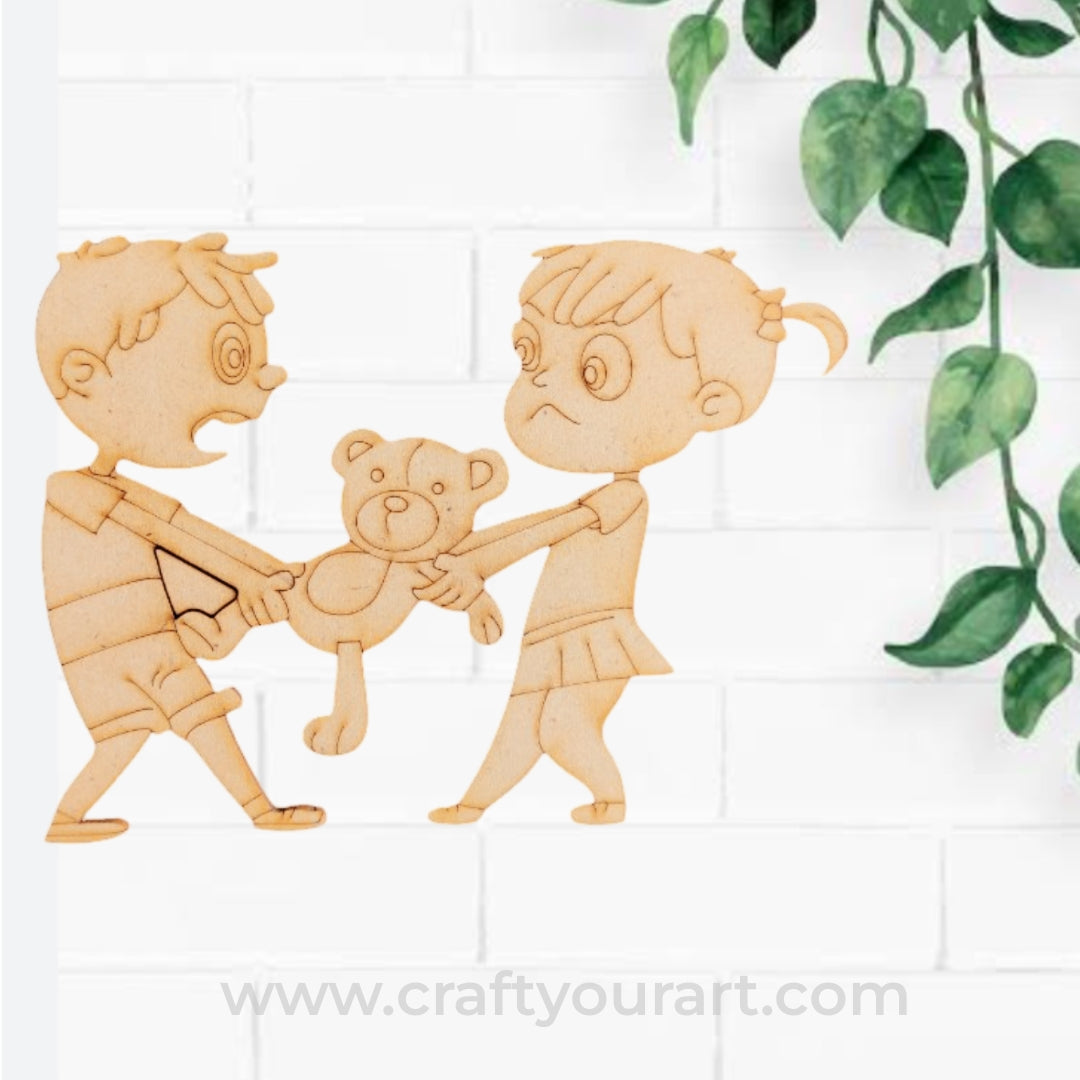 Brother sister Pre Marked MDF Design 21