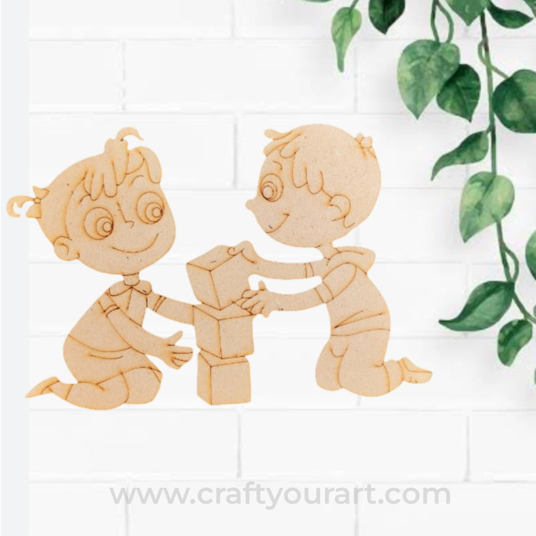 Brother sister Pre Marked MDF Design 22