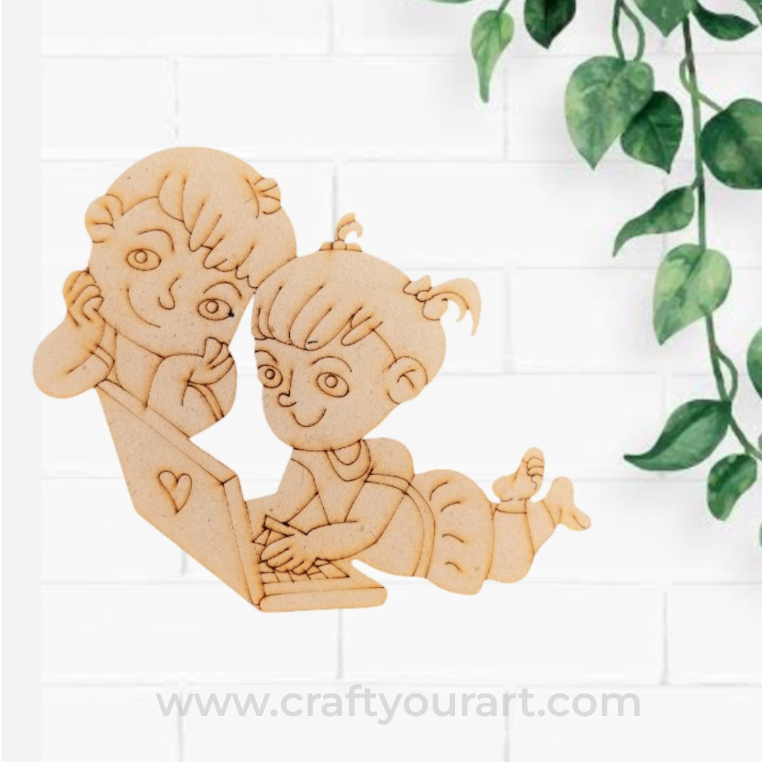 Brother sister Pre Marked MDF Design 23