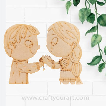Brother sister Pre Marked MDF Design 25