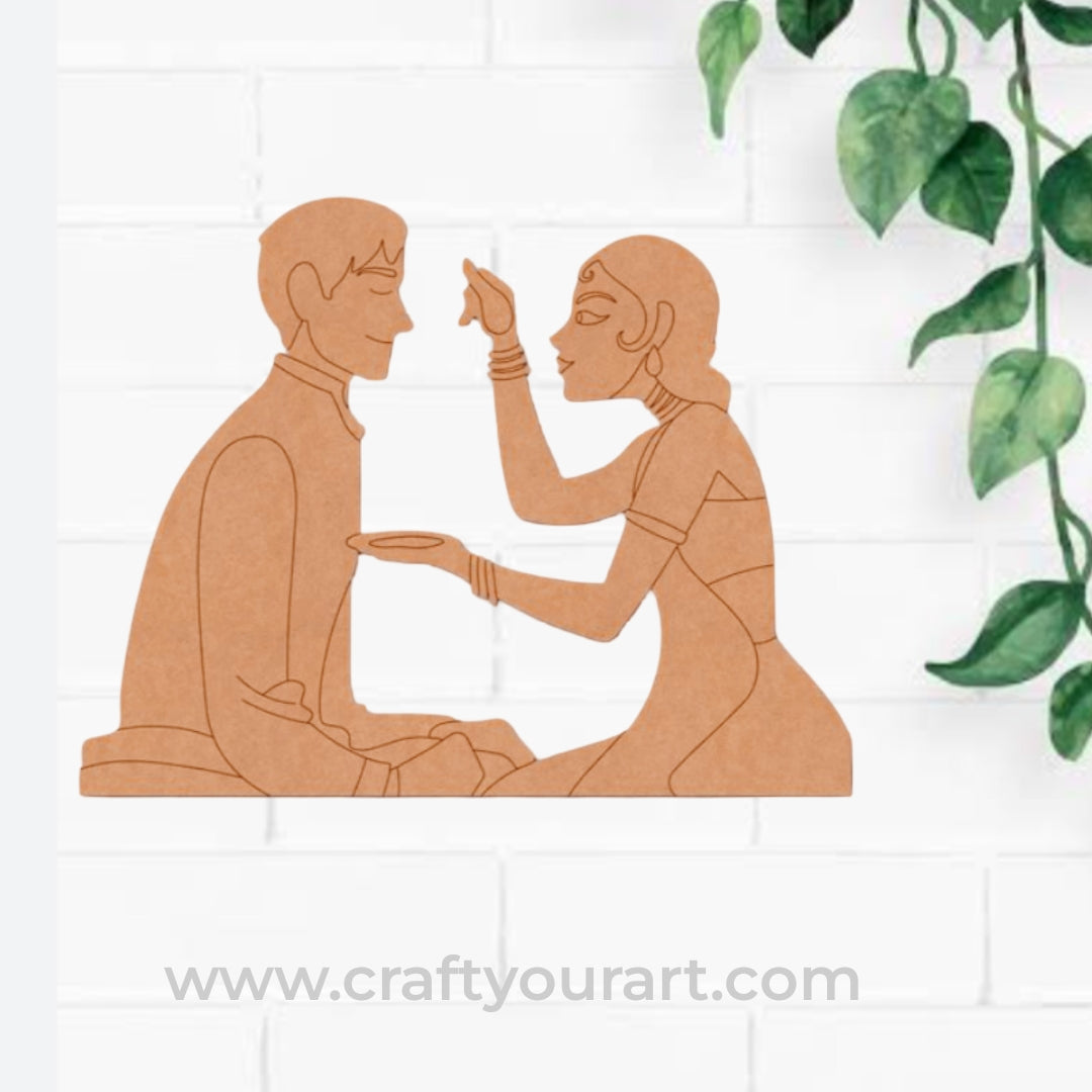 Brother sister Pre Marked MDF Design 6