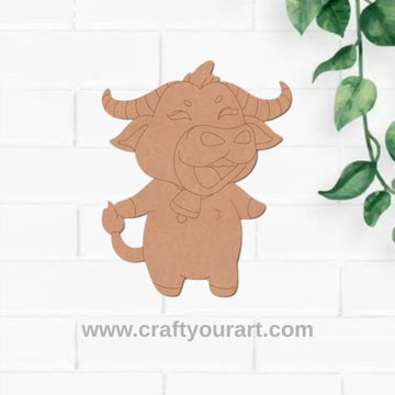 Bull Pre Marked MDF Design 6