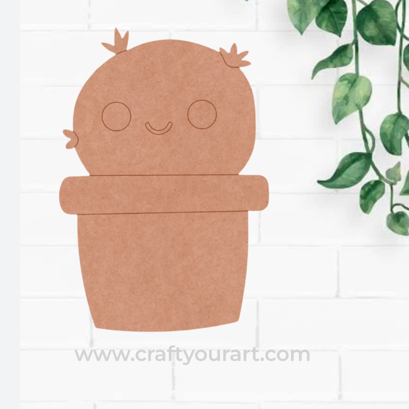 Cactus Pre Marked MDF Design 10