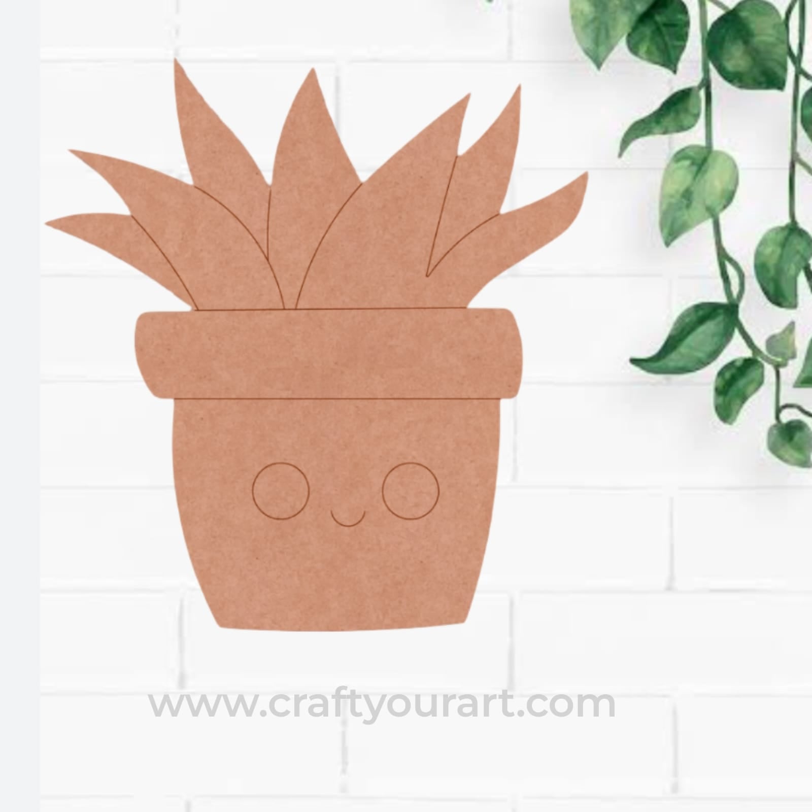 Cactus Pre Marked MDF Design 6