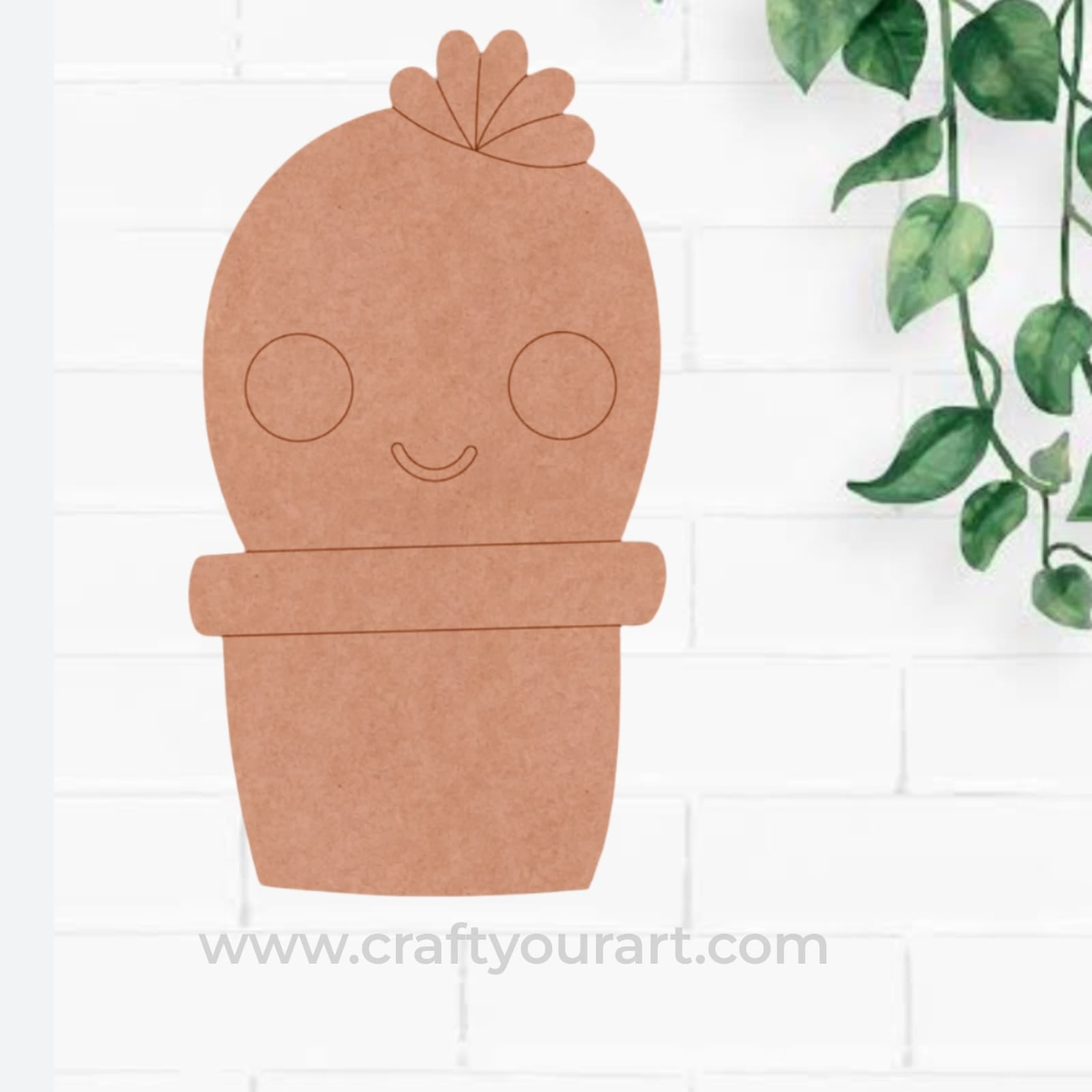 Cactus Pre Marked MDF Design 8