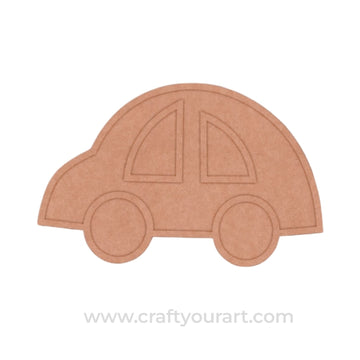 Car Mosaic Art MDF Design 1