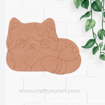 Cat Pre Marked MDF Design 22