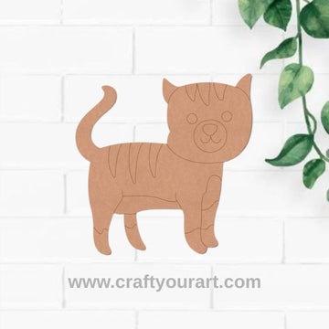 Cat Pre Marked MDF Design 3