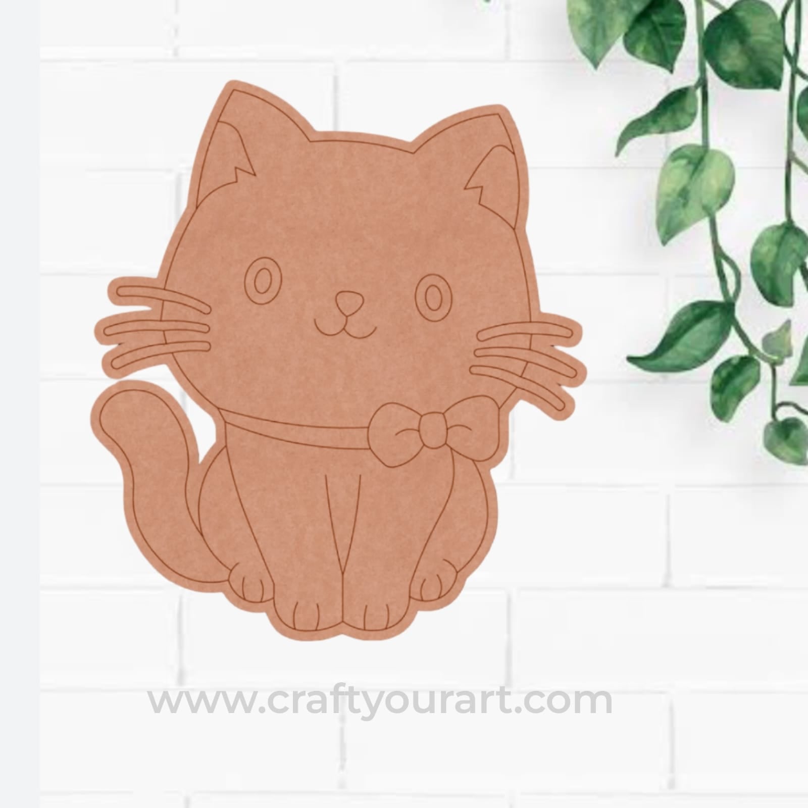 Cat Pre Marked MDF Design 19