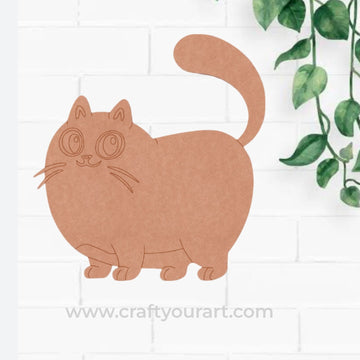 Cat Pre Marked MDF Design 29