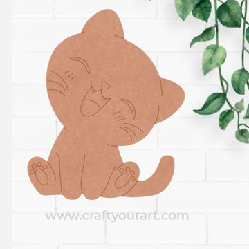 Cat Pre Marked MDF Design 31