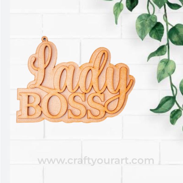 Celebrating Women Keychain Base Lady Boss 13