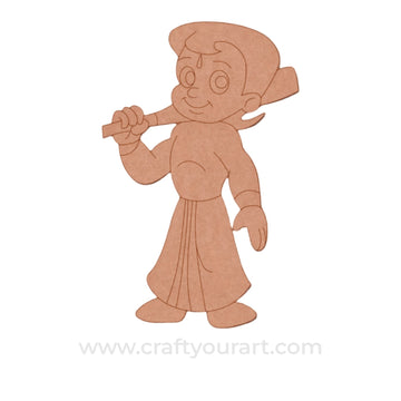 Chhota Bheem Pre Marked MDF Design 5
