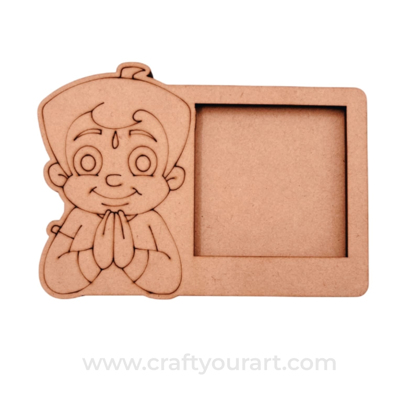 Chhota Bheem Three Layered Photo Frame MDF Design 2