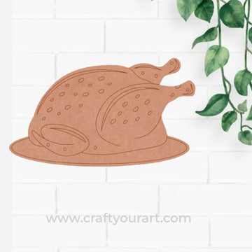 Chicken Pre Marked MDF Design 1