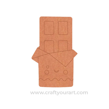 Chocolate Pre Marked MDF Design 1