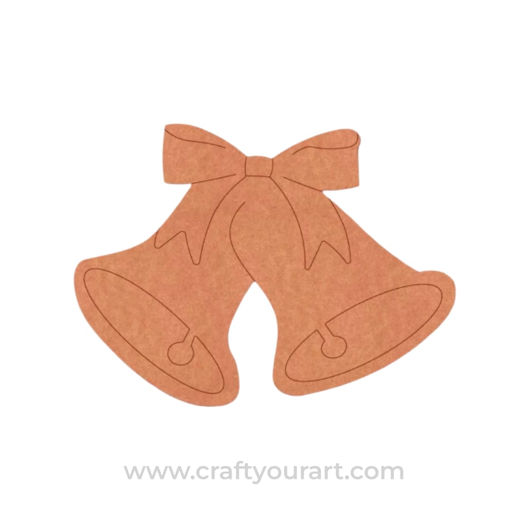 Christmas Bells Pre Marked MDF Design 2