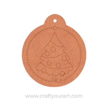 Christmas Tree Pre Marked Base MDF Design 1