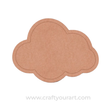 Cloud Mosaic Art Base MDF Design 1
