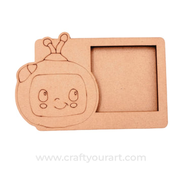 Cocomelon Three Layered Photo Frame MDF Design 1