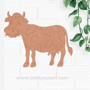 Cow Pre Marked MDF Design 3