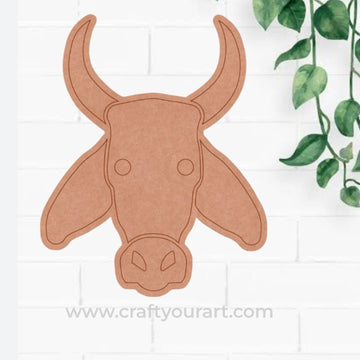 Cow Pre Marked MDF Design 4