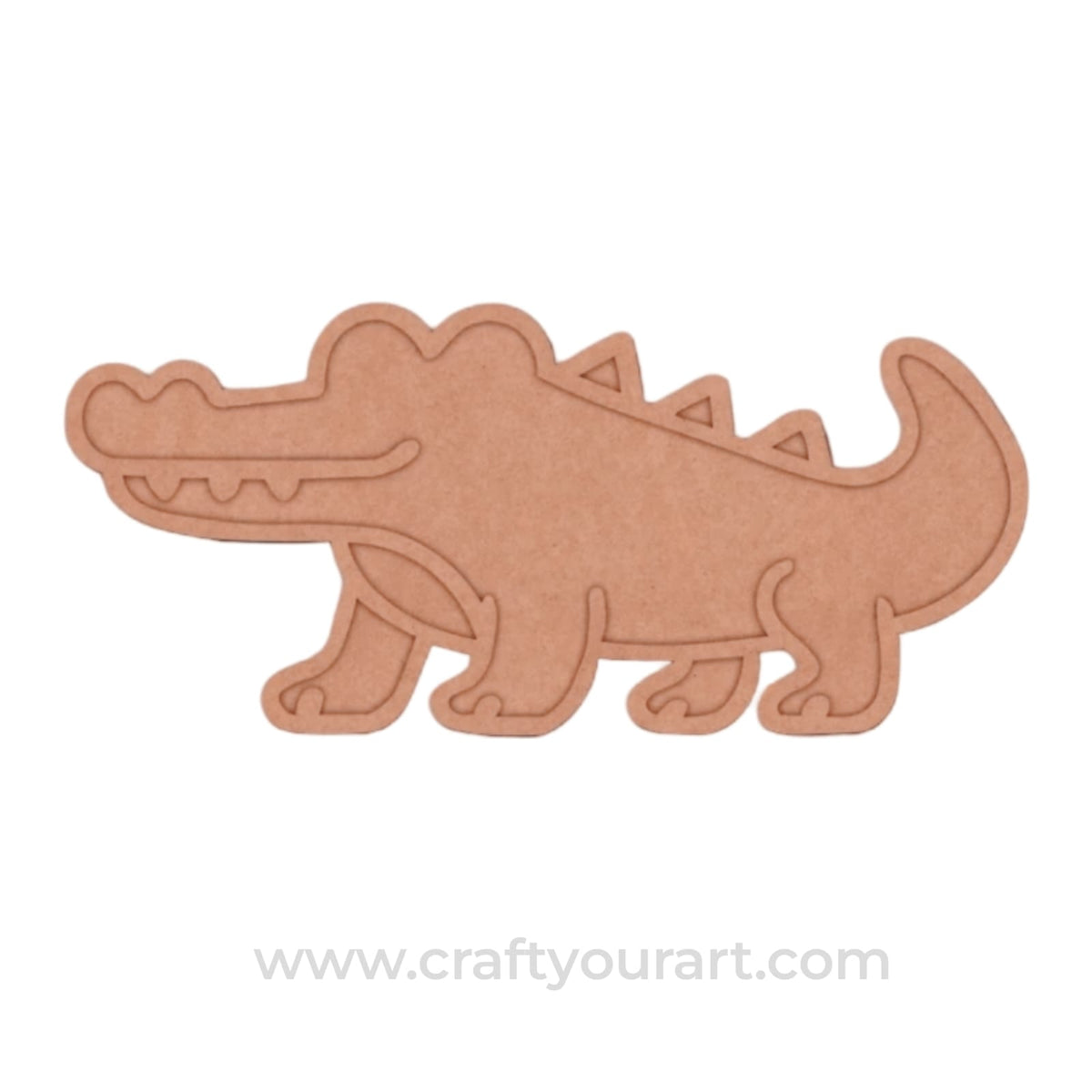 Crocodile Mosaic Art MDF Design 1