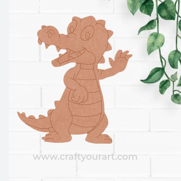 Crocodile Pre Marked MDF Design 9