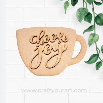 Cup 2 layer with Quote Pre Marked Design 2