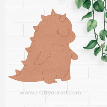 Cute Dinosaur Pre Marked MDF Design 2