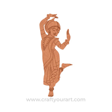 Dancing Woman Pre Marked MDF Design 11