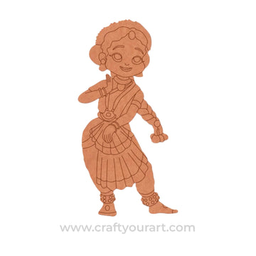 Dancing Woman Pre Marked MDF Design 17