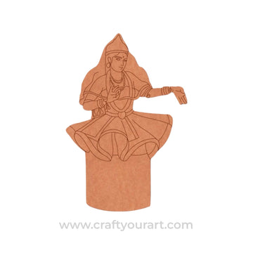 Dancing Woman Pre Marked MDF Design 9