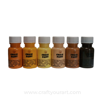Desert Shade Chalk Paint Pack of 6