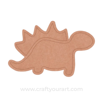 Dinosaur Mosaic Art MDF Design 1