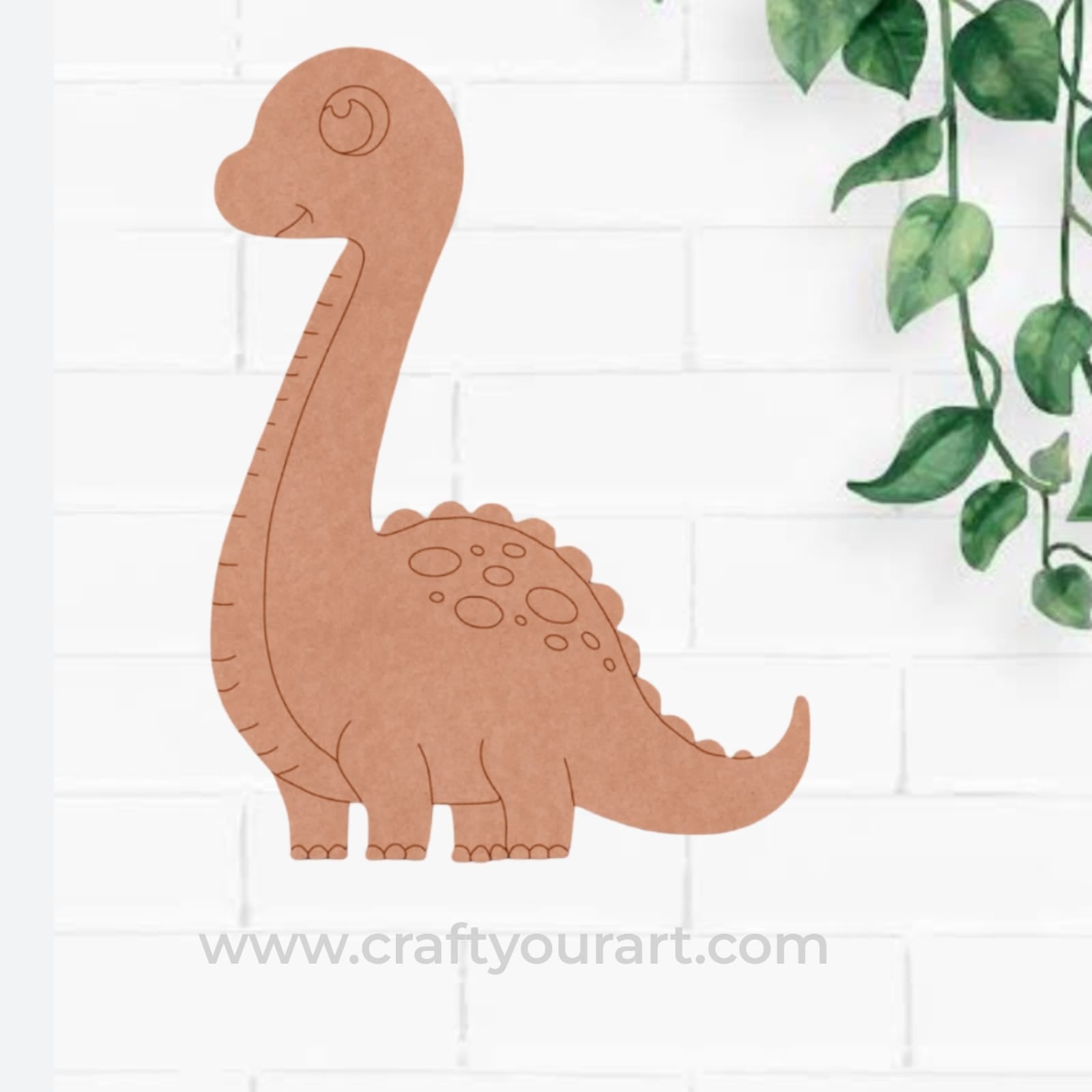 Dinosaur Pre Marked MDF Design 1